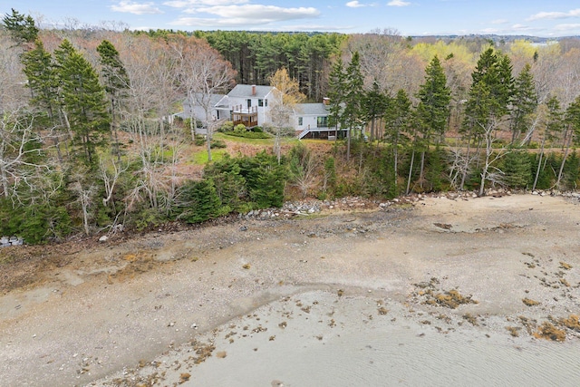 388 High Head Rd, Harpswell, ME 04079 - view of yard with a view of trees