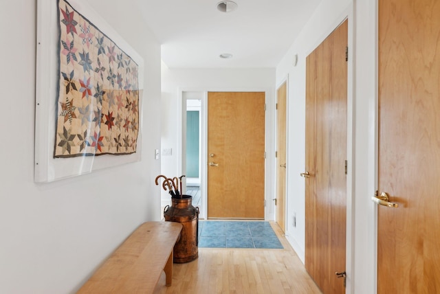 388 High Head Rd, Harpswell, ME 04079 - corridor with wood finished floors
