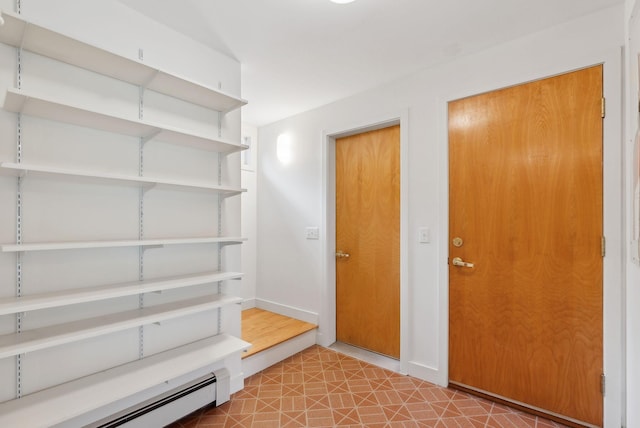 388 High Head Rd, Harpswell, ME 04079 - storage area with a baseboard radiator