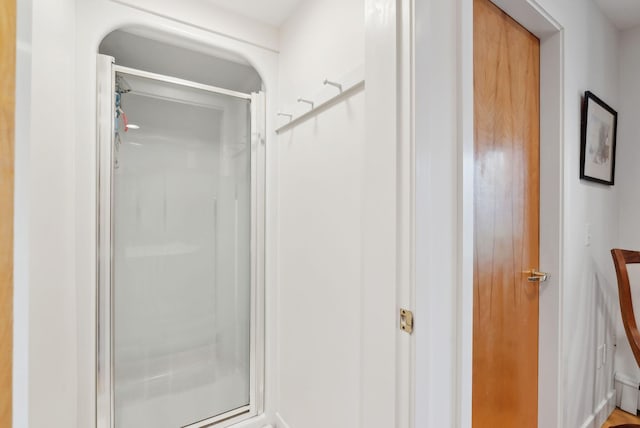 388 High Head Rd, Harpswell, ME 04079 - full bathroom with a stall shower