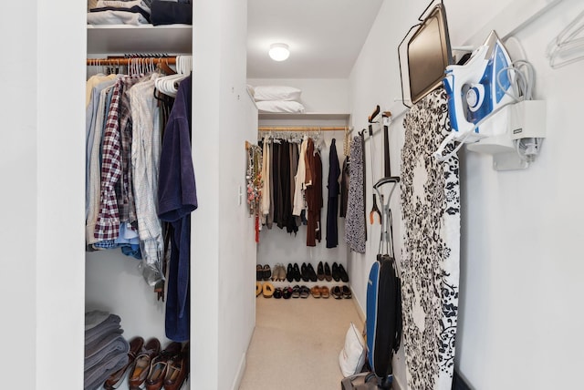 388 High Head Rd, Harpswell, ME 04079 - spacious closet with carpet flooring