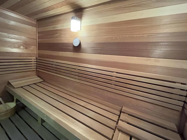 388 High Head Rd, Harpswell, ME 04079 - relaxing sauna with wooden walls