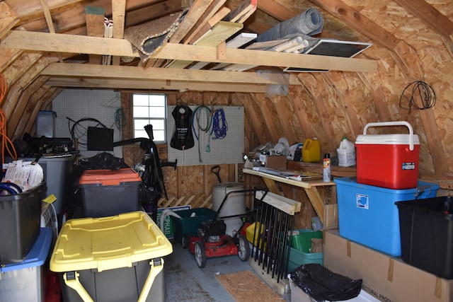 1352 Main Rd, Carroll Plt, ME 04487 - view of attic