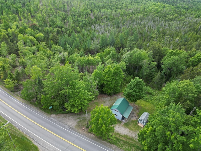 1352 Main Rd, Carroll Plt, ME 04487 - view from above of property featuring a forest