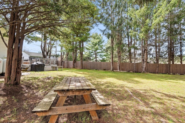 view of yard