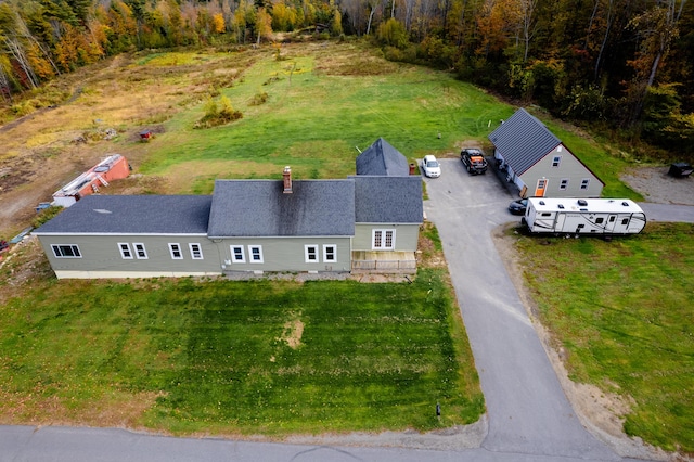 aerial view of property and surrounding area