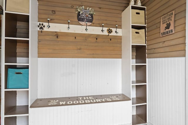 view of mudroom