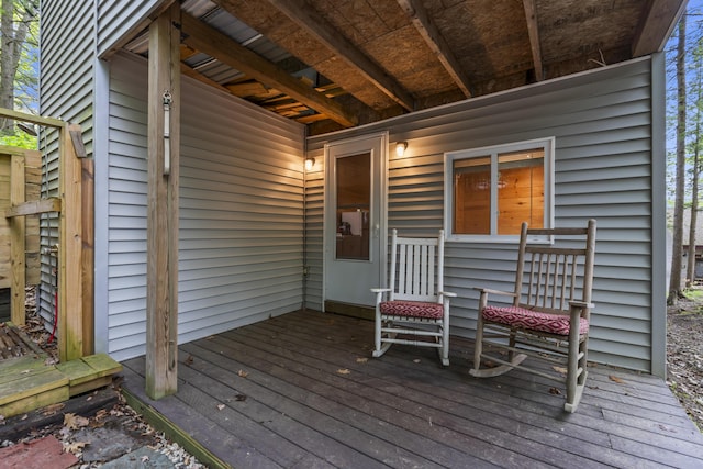 23 E Shore Dr, Greene, ME 04236 - view of deck