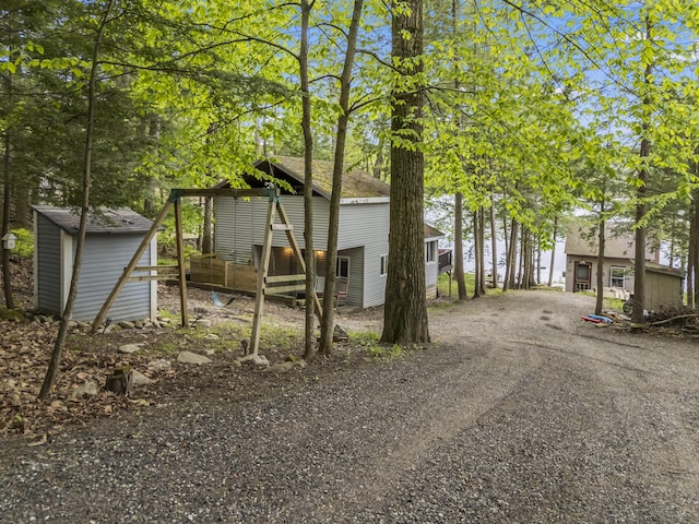 23 E Shore Dr, Greene, ME 04236 - view of side of property