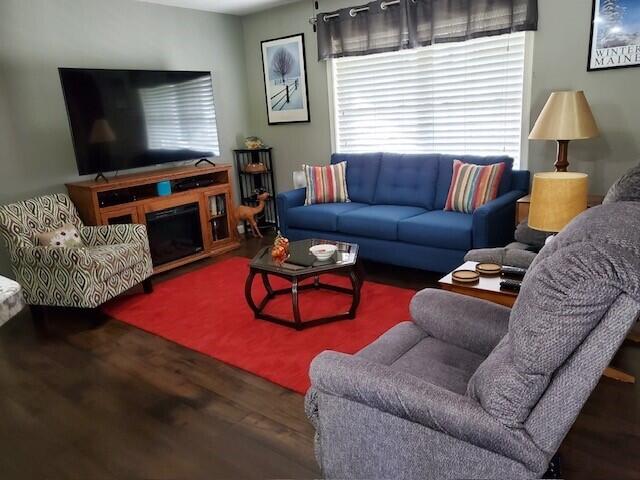 4 Maggie Way, Ellsworth, ME 04605 - living room with wood finished floors