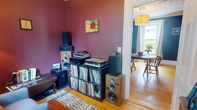 21 Fern St, Bangor, ME 04401 - home office with wood finished floors and baseboards