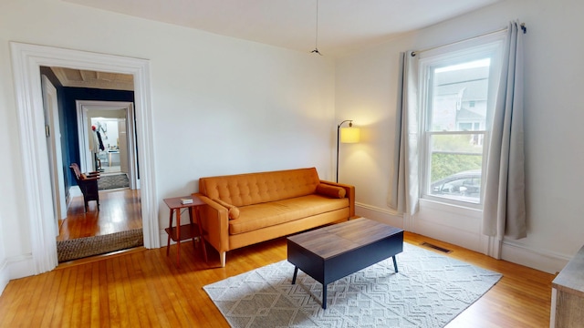 21 Fern St, Bangor, ME 04401 - sitting room featuring light wood-type flooring