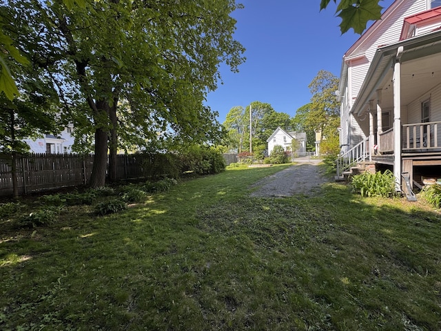 21 Fern St, Bangor, ME 04401 - view of yard
