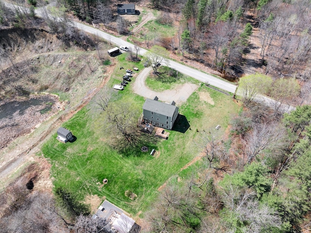 aerial overview of property's location