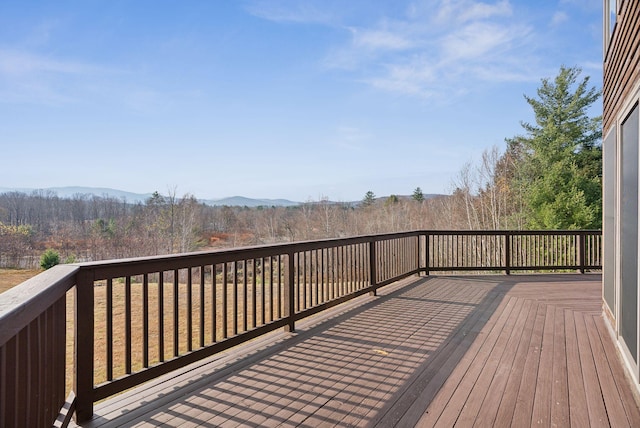 237 River Rd, Avon, ME 04966 - view of wooden deck