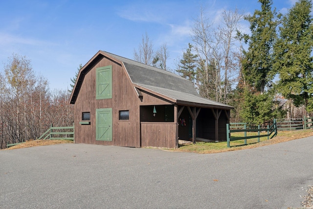 237 River Rd, Avon, ME 04966 - view of stable