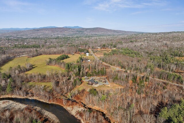 237 River Rd, Avon, ME 04966 - view of property location with a mountainous background