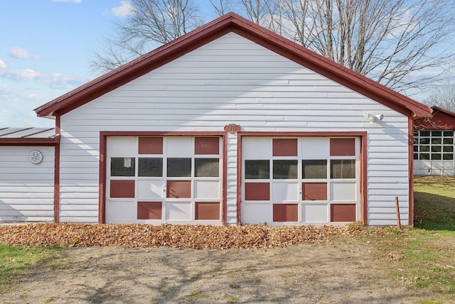 237 River Rd, Avon, ME 04966 - view of garage