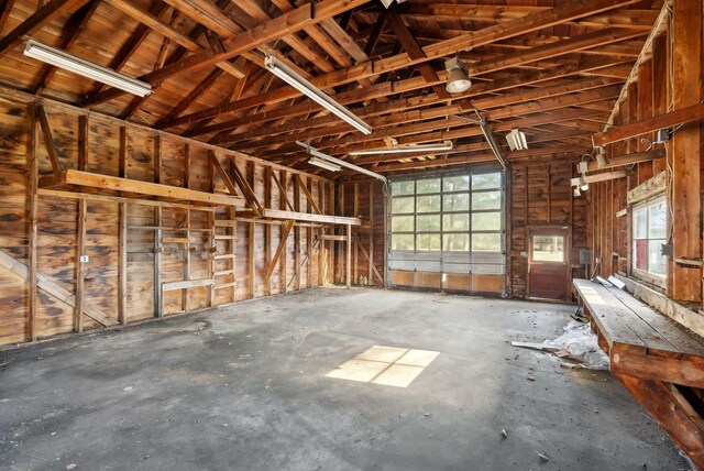 237 River Rd, Avon, ME 04966 - view of garage