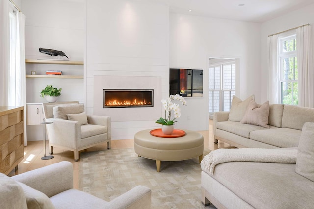 3 Bristol Ln, York, ME 03909 - living room with a tiled fireplace