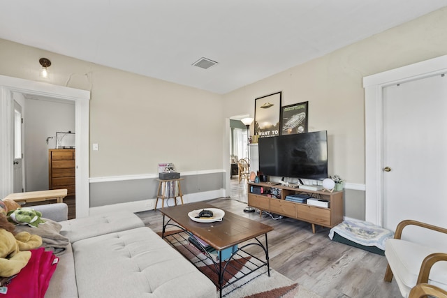 1568 Hill Rd, Canaan, ME 04924 - living area featuring wood finished floors