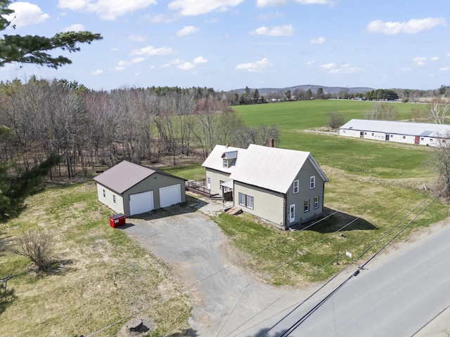 1568 Hill Rd, Canaan, ME 04924 - overview of rural landscape