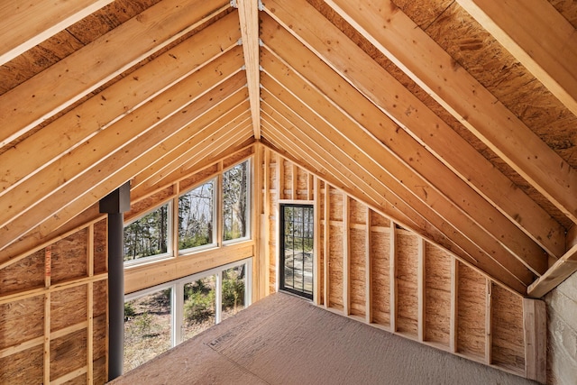 197 E Shore Dr, Islesboro, ME 04848 - unfinished attic with healthy amount of natural light