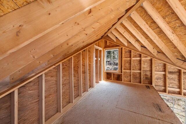 197 E Shore Dr, Islesboro, ME 04848 - view of unfinished attic