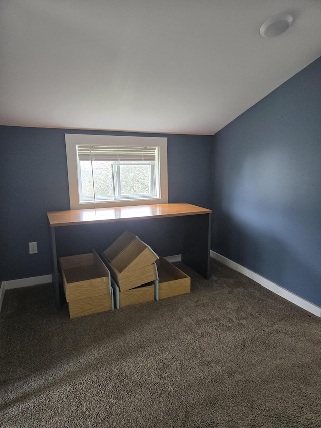 598 Washington Rd, Waldoboro, ME 04572 - unfurnished office with carpet flooring and baseboards