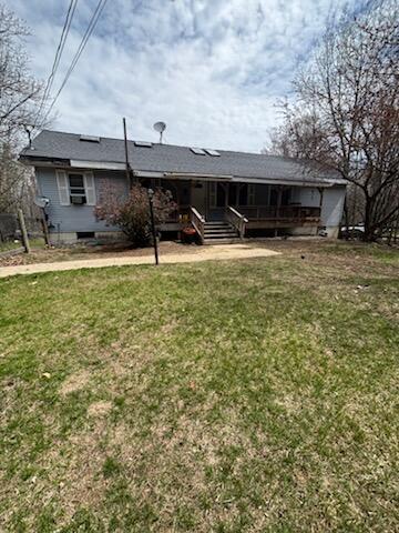 623 Gore Rd, Otisfield, ME 04270 - view of front of property with a front yard