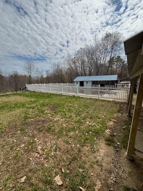 623 Gore Rd, Otisfield, ME 04270 - view of yard featuring fence