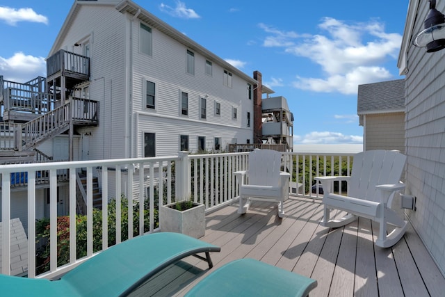 4 Union Ave, Old Orchard Beach, ME 04064 - view of wooden deck