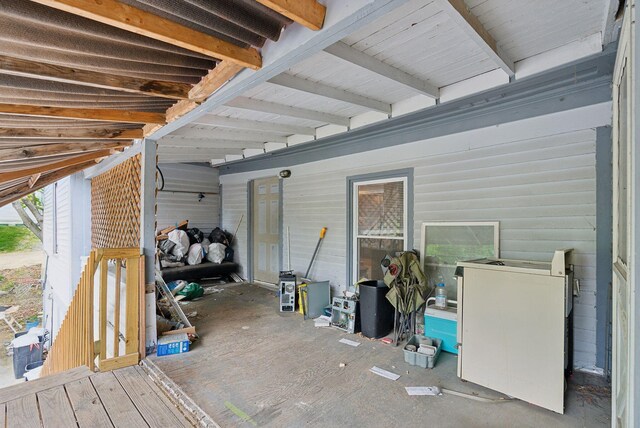 14 N St, Augusta, ME 04330 - view of patio
