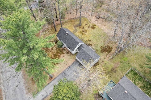 aerial view of property and surrounding area