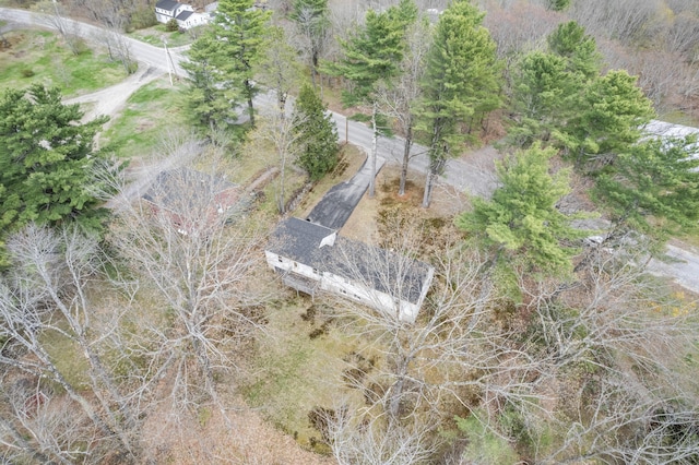 aerial view of property's location