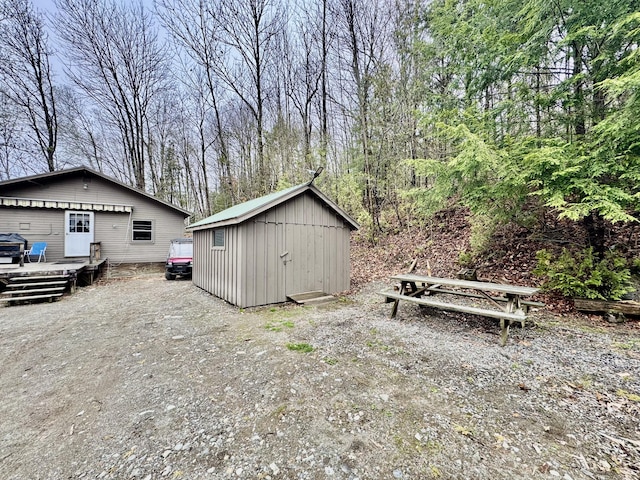 1429 Canada Rd, Moscow, ME 04920 - view of shed