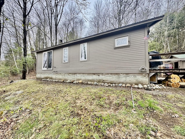 1429 Canada Rd, Moscow, ME 04920 - view of side of property