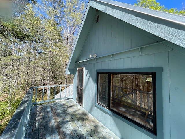 view of deck