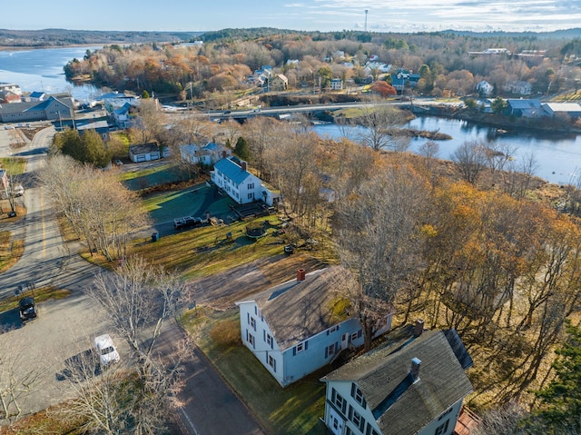 2 High St, Machias, ME 04654 - aerial view of a large body of water