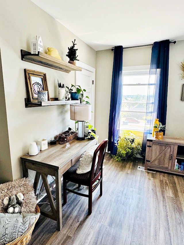2 High St, Machias, ME 04654 - office featuring wood finished floors