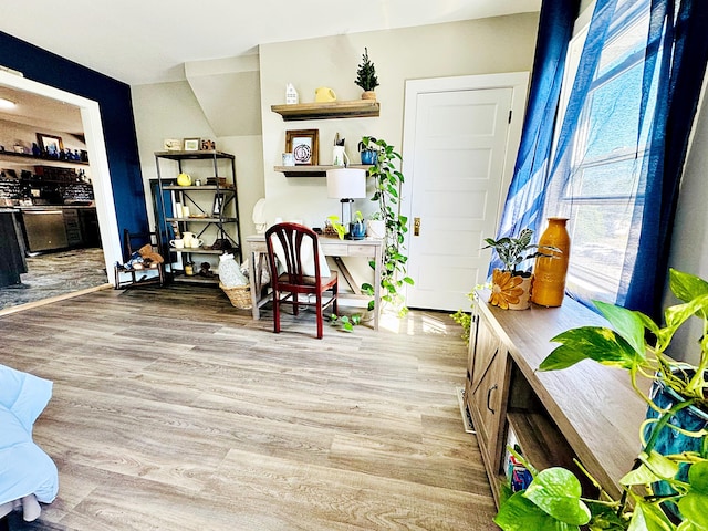 2 High St, Machias, ME 04654 - living area featuring light wood finished floors