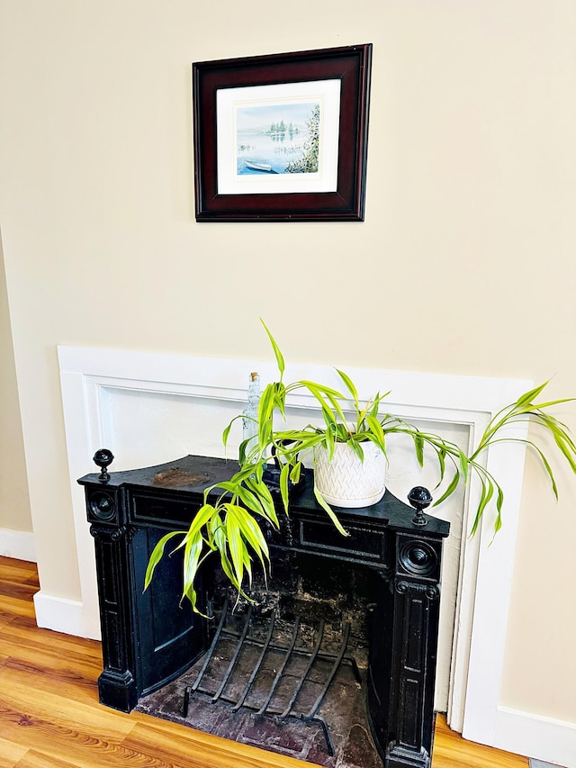 2 High St, Machias, ME 04654 - detailed view of baseboards and wood finished floors