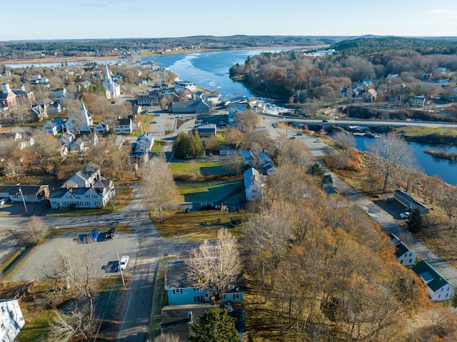 2 High St, Machias, ME 04654 - view of property location featuring a large body of water and nearby suburban area