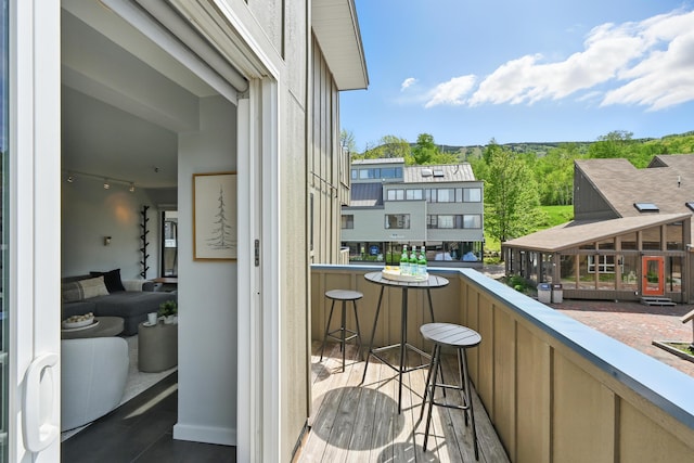 3027 Main St Unit 3027, Carrabassett Valley, ME 04947 - view of balcony