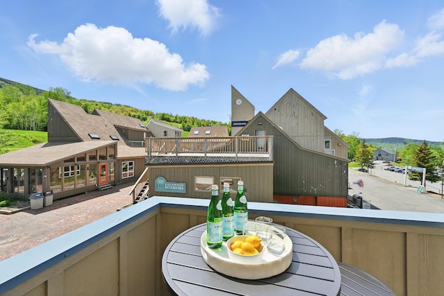 3027 Main St Unit 3027, Carrabassett Valley, ME 04947 - balcony with a mountain view