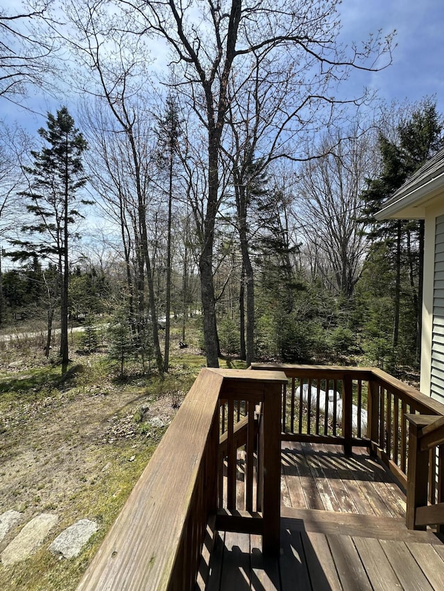 1157 Back Cv, Waldoboro, ME 04572 - view of deck