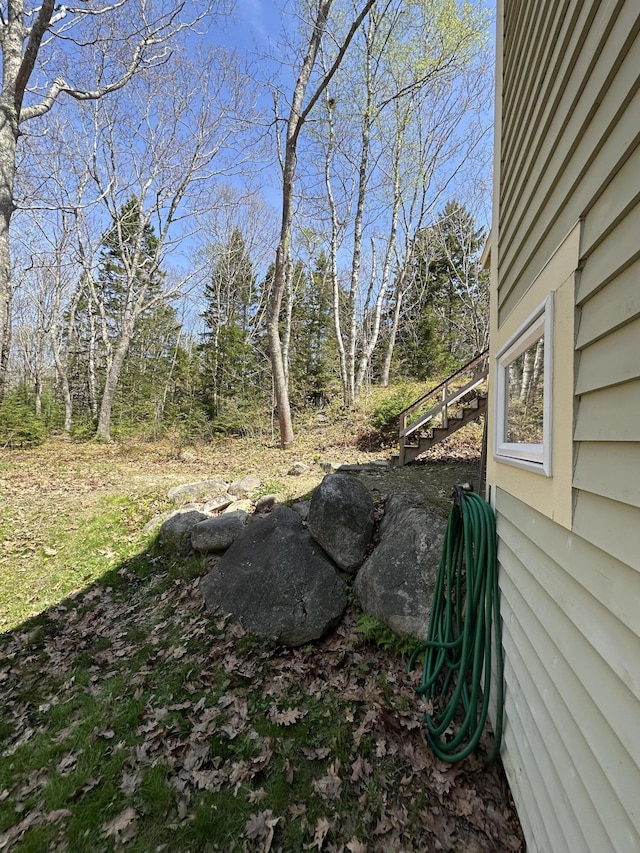 1157 Back Cv, Waldoboro, ME 04572 - view of yard
