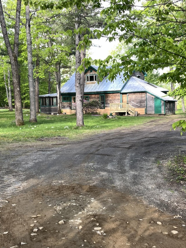 25 Deer Wander Ridge Rd, Anson, ME 04911 - ranch-style home with driveway