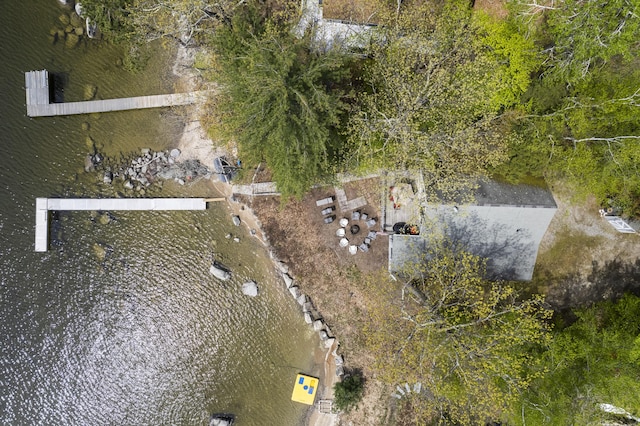 489 Leisure Ln, Frye Island, ME 04071 - bird's eye view