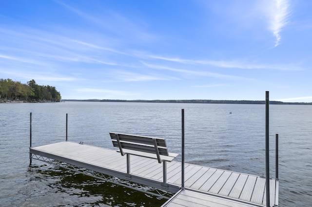 489 Leisure Ln, Frye Island, ME 04071 - dock area with a water view